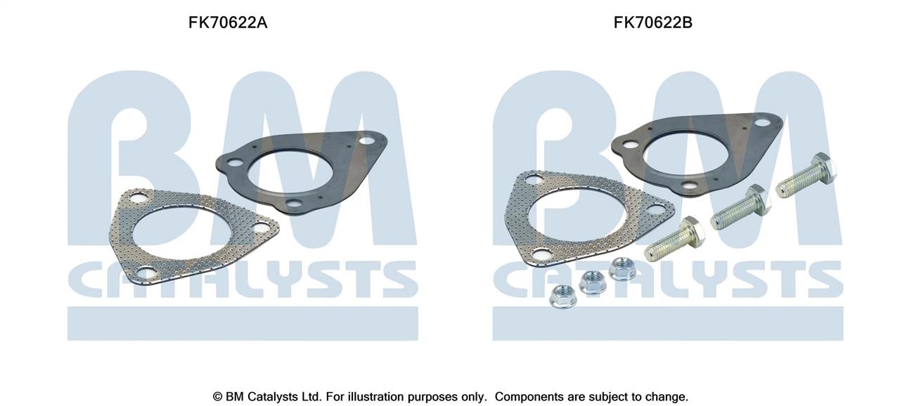 BM Catalysts FK70622 Mounting kit for exhaust system FK70622