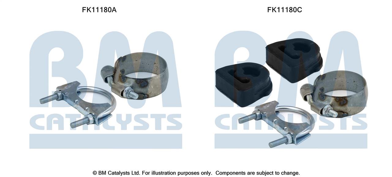 BM Catalysts FK11180 Diesel particulate filter DPF FK11180
