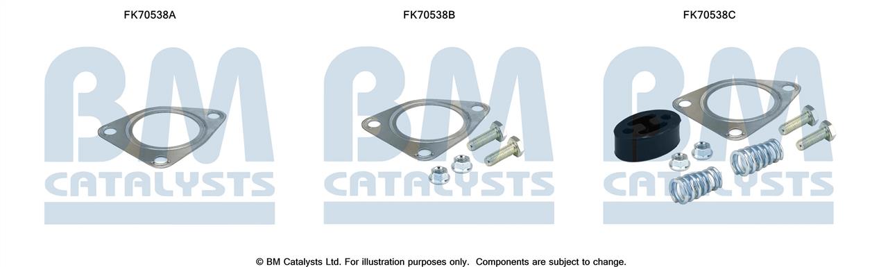 BM Catalysts FK70538 Mounting kit for exhaust system FK70538