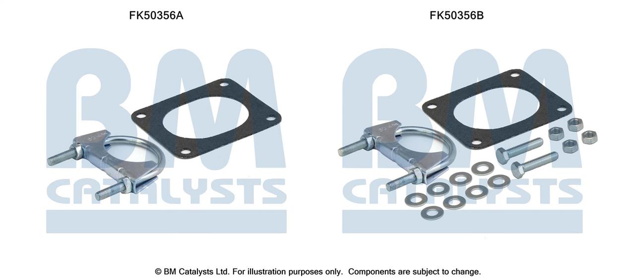 BM Catalysts FK50356 Mounting kit for exhaust system FK50356