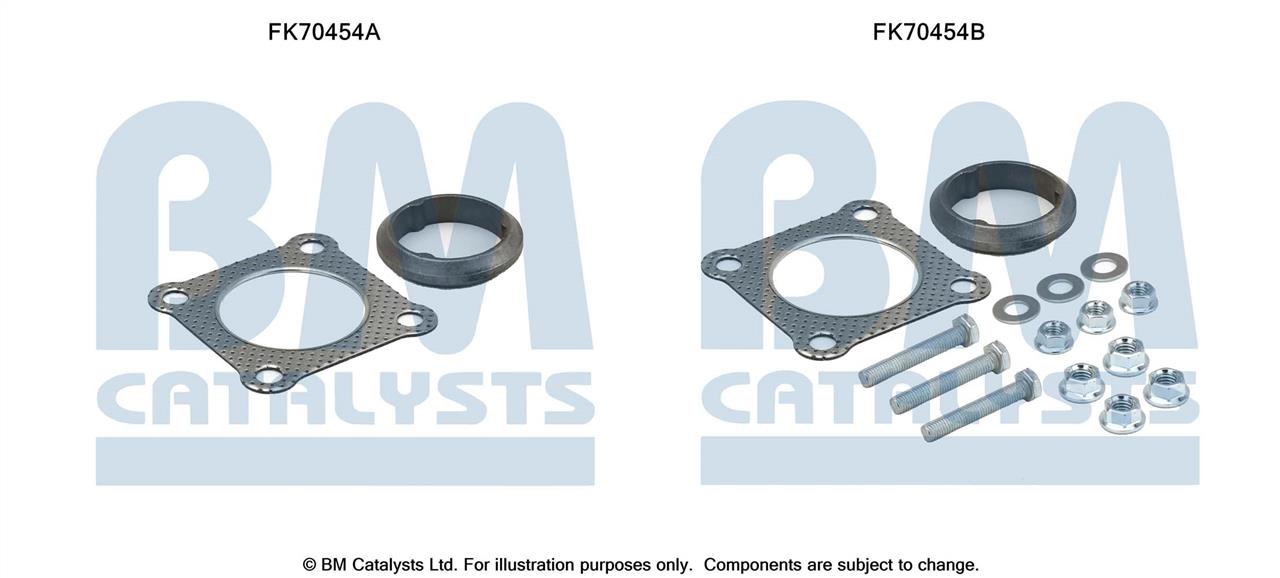 BM Catalysts FK70454 Mounting kit for exhaust system FK70454