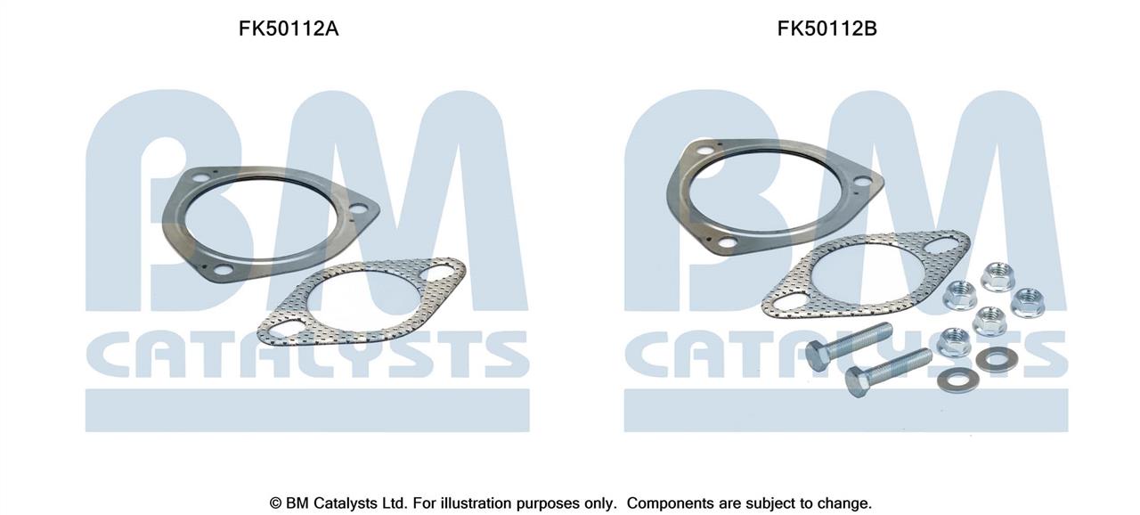 BM Catalysts FK50112 Mounting kit for exhaust system FK50112