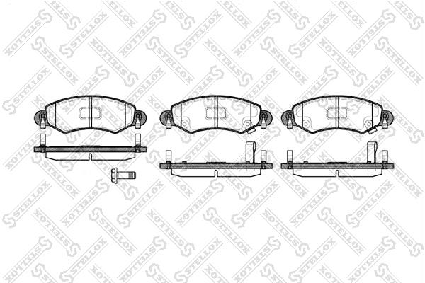 713012SX Stellox Brake pad set