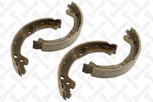 Brake shoe set Dodge: 000449SX Stellox Brake shoe set