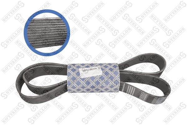 Alternator belt Iveco: 0121815SX Stellox Poly-V belt 12PK1814
