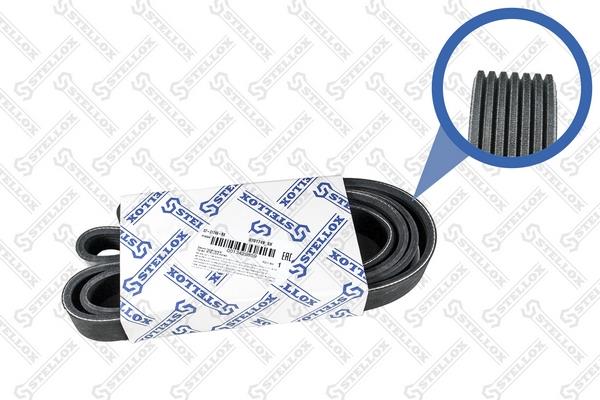 Aux belt Honda FRV: 0701749SX Stellox Poly-V belt 7PK1749