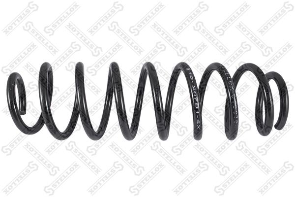 Stellox 10-20781-SX Rear coil spring 1020781SX 1020781SX Stellox Rear coil spring