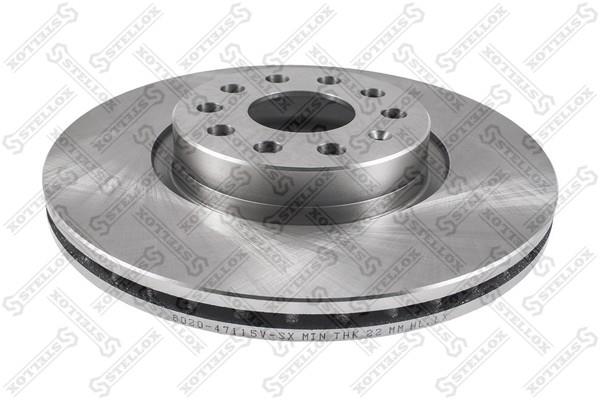 Stellox 6020-47115V-SX Front brake disc ventilated 602047115VSX