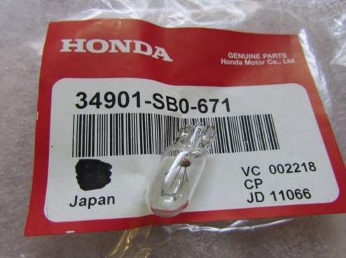 Honda 34901-SB0-671 Halogen lamp 12V 34901SB0671