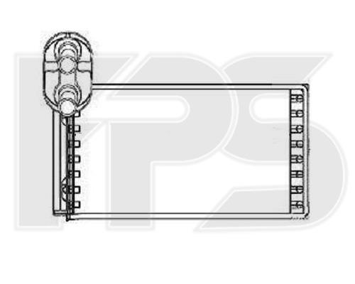 FPS FP 74 N30-X Heat exchanger, interior heating FP74N30X