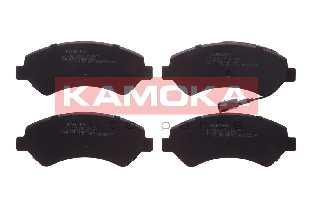 Kamoka JQ101150 Front disc brake pads, set JQ101150 JQ101150 Kamoka Front disc brake pads, set
