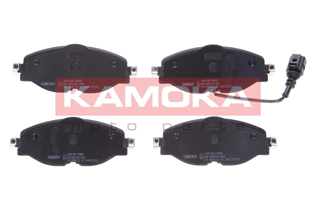 Kamoka JQ101186 Front disc brake pads, set JQ101186