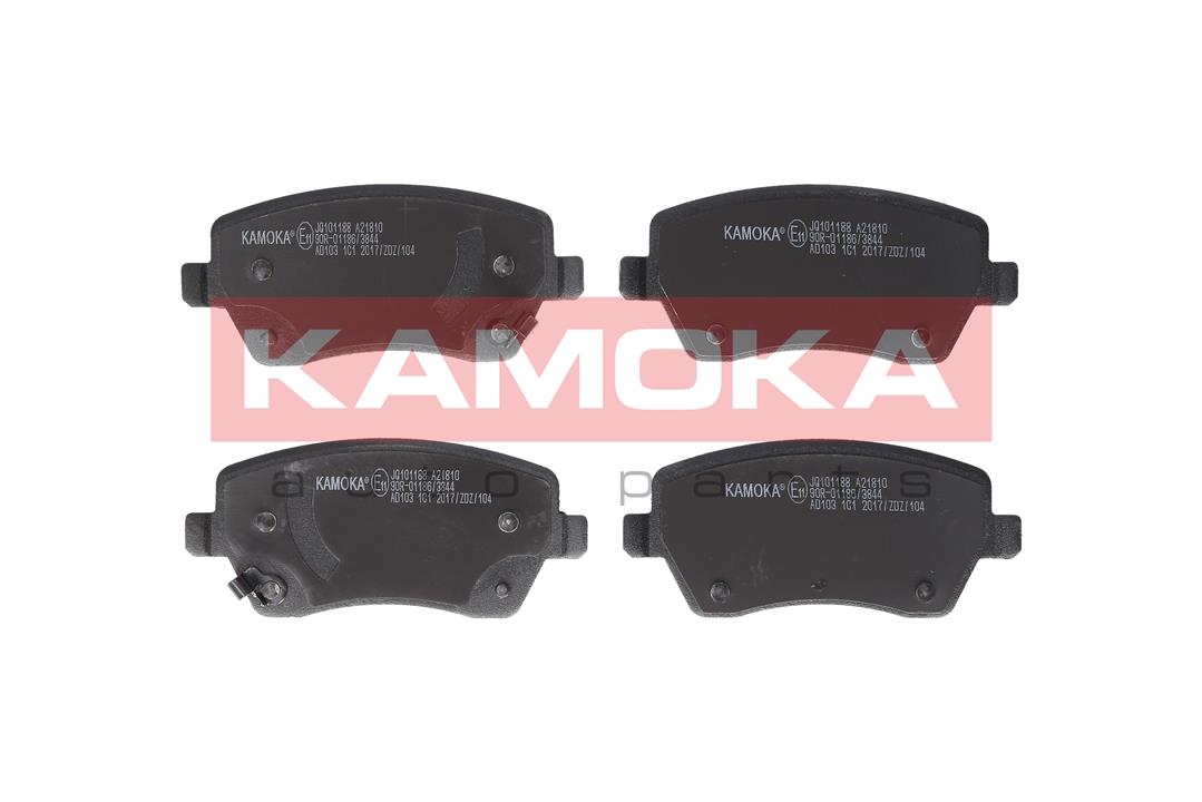 Kamoka JQ101188 Front disc brake pads, set JQ101188