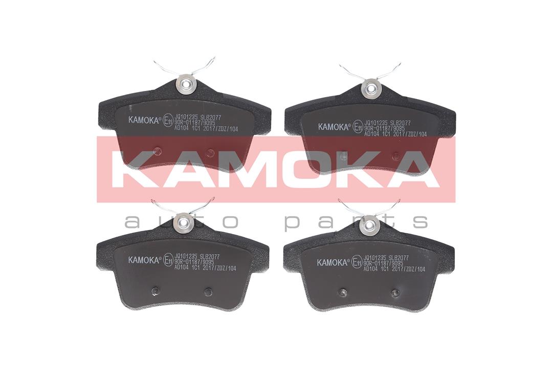 Kamoka JQ101235 Rear disc brake pads, set JQ101235