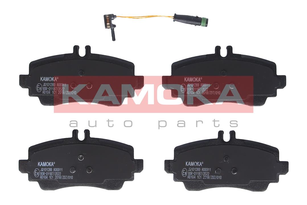 Kamoka JQ101289 Brake Pad Set, disc brake JQ101289
