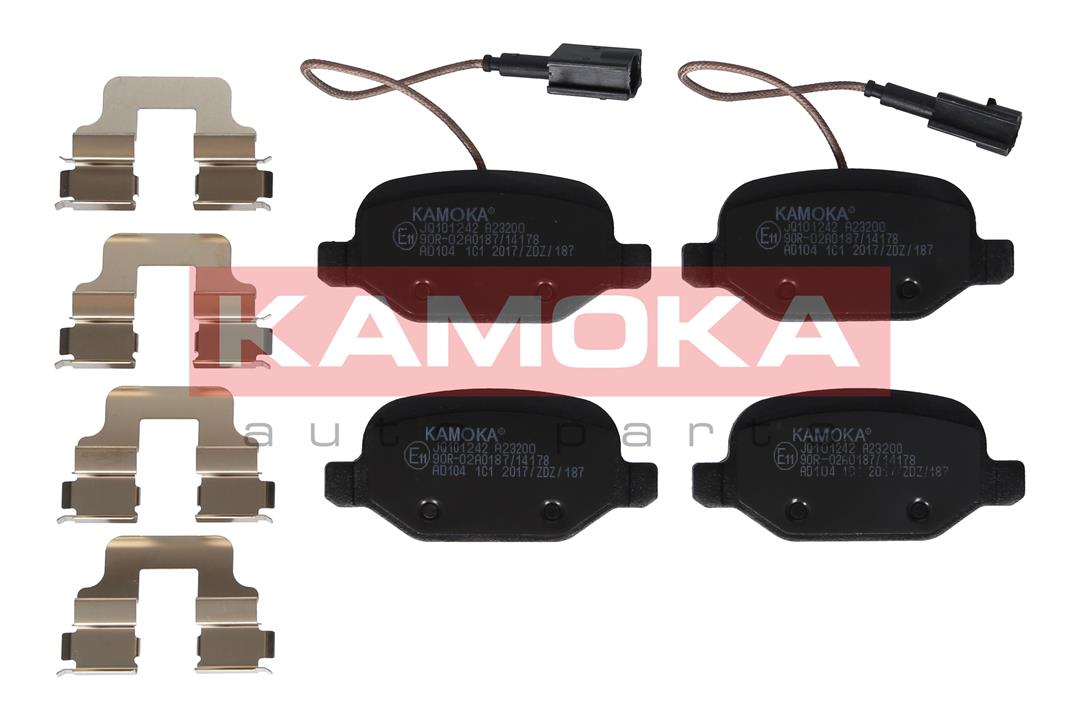 Kamoka JQ101242 Rear disc brake pads, set JQ101242