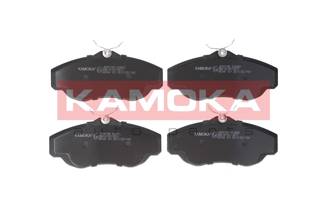 Kamoka JQ101190 Front disc brake pads, set JQ101190
