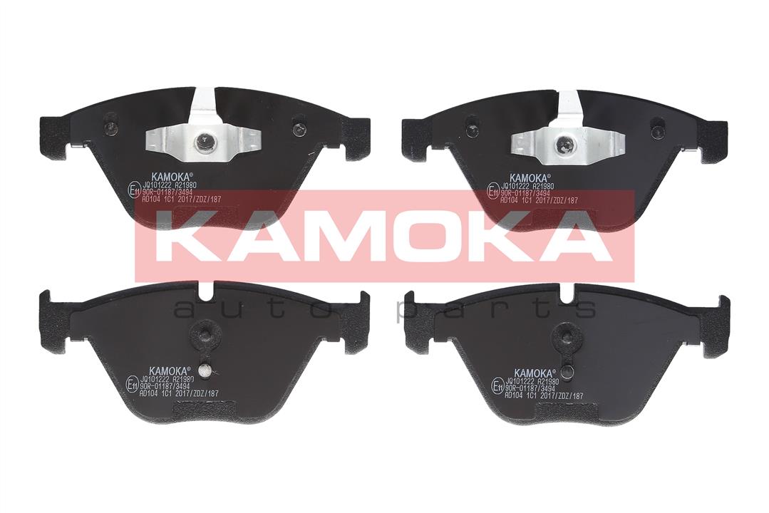 Kamoka JQ101222 Front disc brake pads, set JQ101222