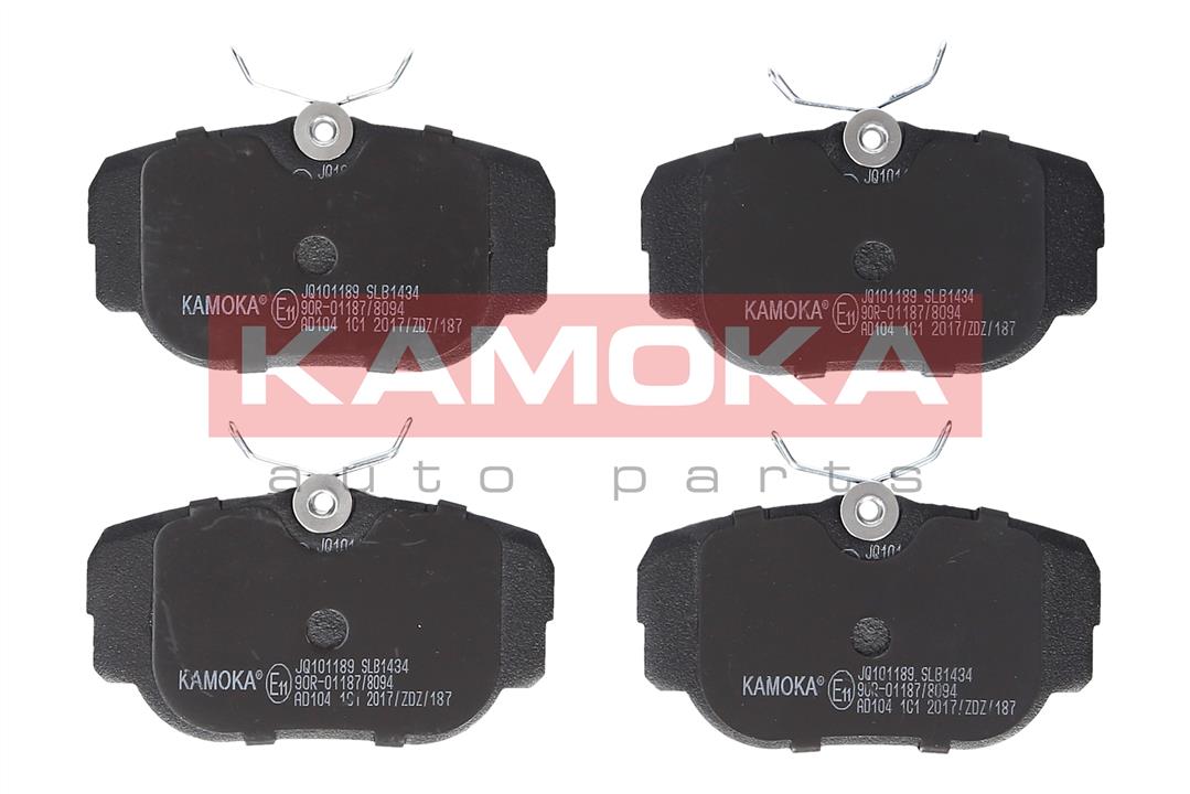 Kamoka JQ101189 Rear disc brake pads, set JQ101189