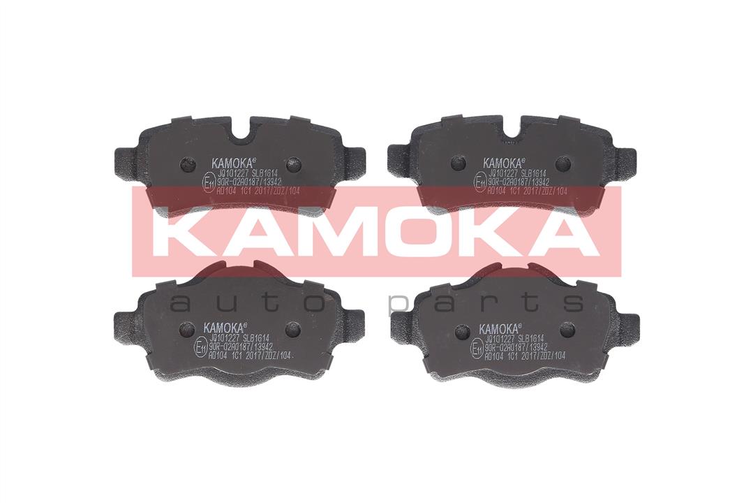 Kamoka JQ101227 Rear disc brake pads, set JQ101227