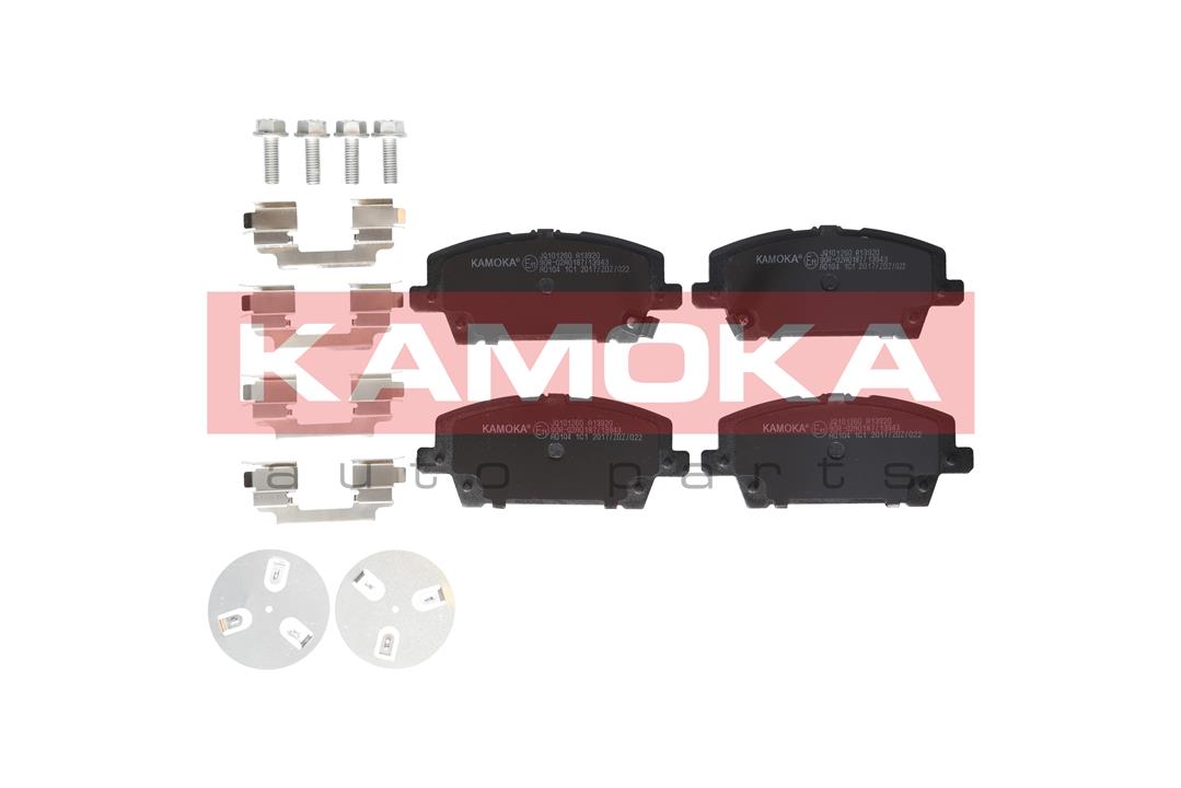 Kamoka JQ101260 Front disc brake pads, set JQ101260