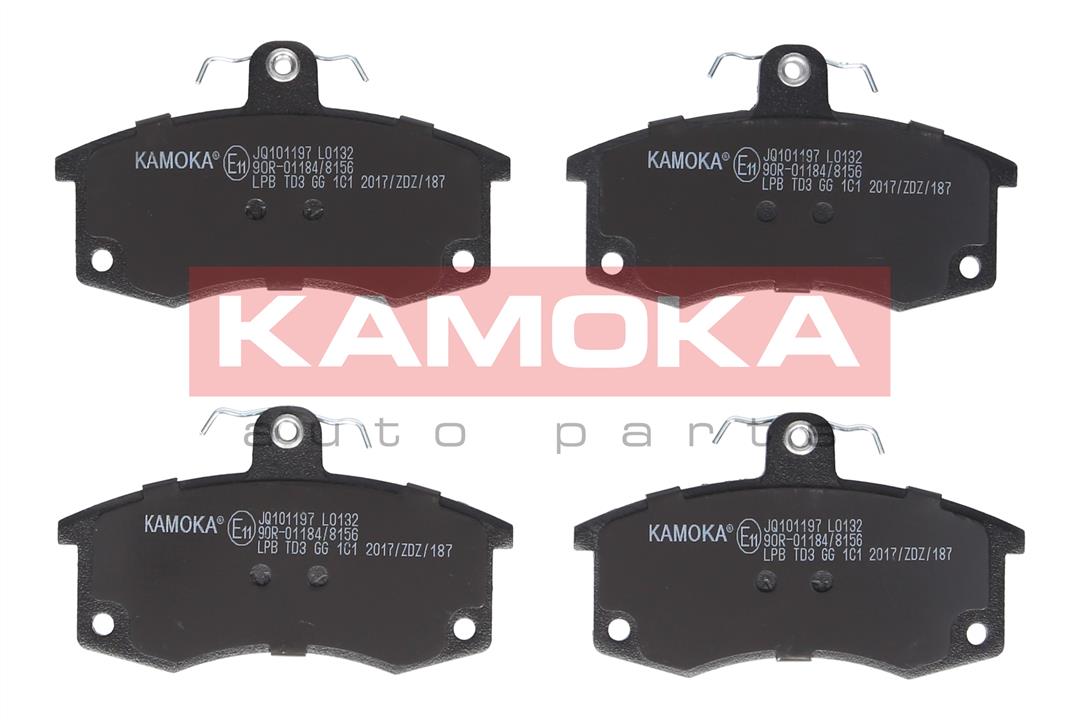 Kamoka JQ101197 Brake Pad Set, disc brake JQ101197