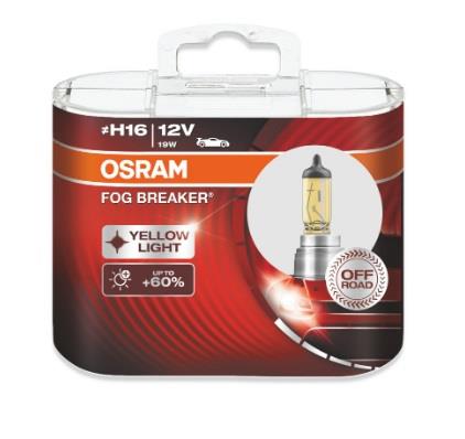 Osram 62219FBR-HCB Halogen lamp Osram Fog Breaker Off-Road +60% 12V H16 19W +60% 62219FBRHCB