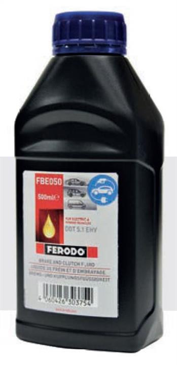 Ferodo FBE050 Brake fluid for electric and hybrid cars DOT 5.1 EHV, 0,5 l FBE050