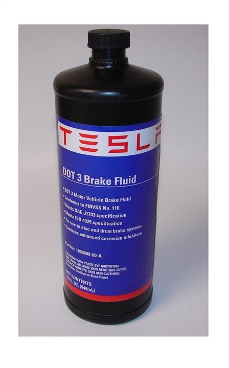 Tesla Motors 1060099-00-A Brake fluid DOT 3 0.946 l 106009900A