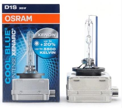 Osram 66144CBI Xenon lamp Osram Xenarc Cool Blue Intense +20% D1S 85V 35W 5500K 66144CBI