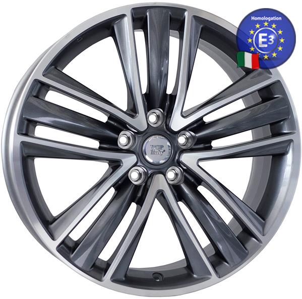 WSP Italy RIN19850150LNRR Light Alloy Wheel WSP Italy W8801 SIDNEY (INFINITI) 8,5x19 5x114,3 ET50 DIA67,1 ANTHRACITE POLISHED RIN19850150LNRR