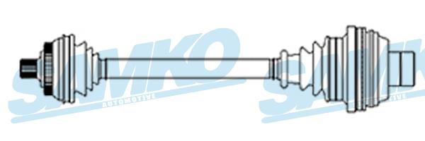 Samko DS21067 Drive shaft DS21067