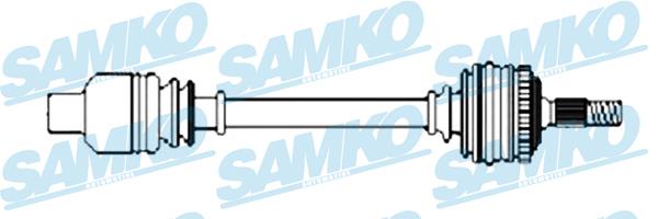 Samko DS52680 Drive shaft DS52680