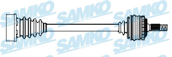 Samko DS52619 Drive shaft DS52619