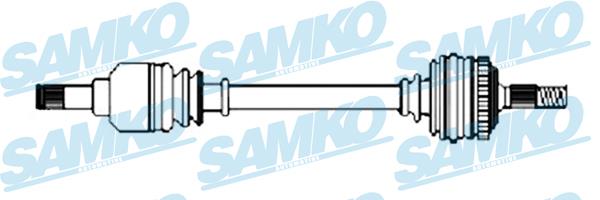 Samko DS52489 Drive shaft DS52489