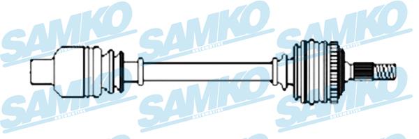 Samko DS52531 Drive shaft DS52531