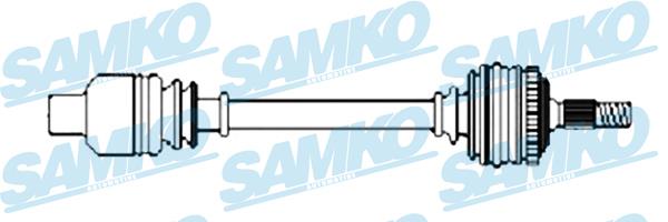 Samko DS52252 Drive shaft DS52252