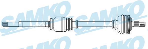 Samko DS52578 Drive shaft DS52578