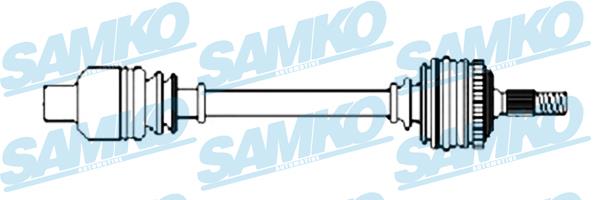 Samko DS52676 Drive shaft DS52676