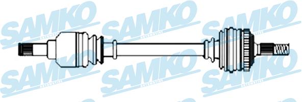 Samko DS52596 Drive shaft DS52596