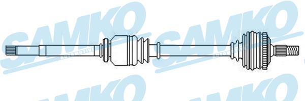 Samko DS52511 Drive shaft DS52511