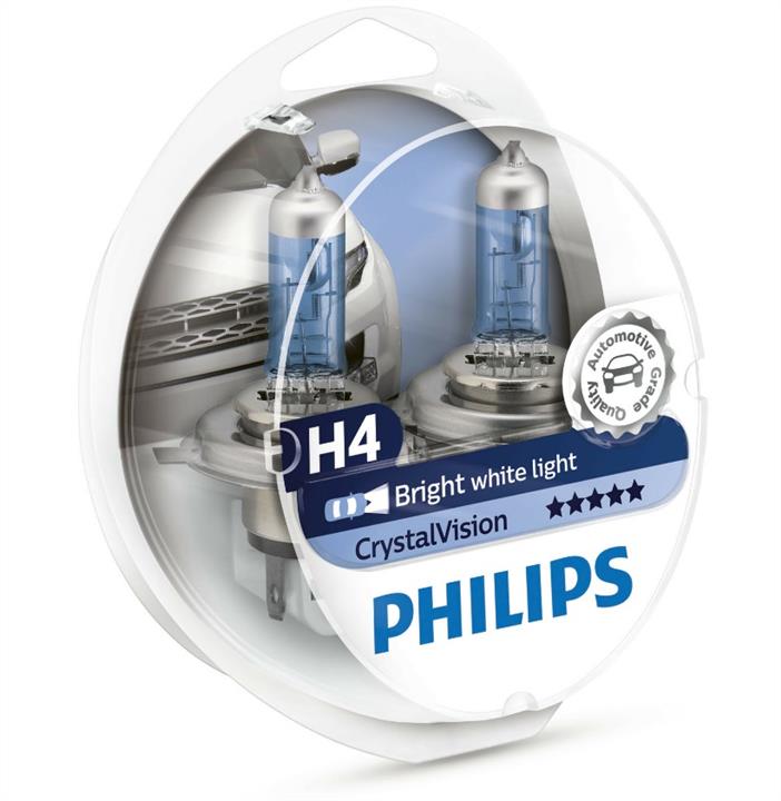Philips 12342CVS2 Halogen lamp Philips Cristalvision 12V H4 60/55W 12342CVS2