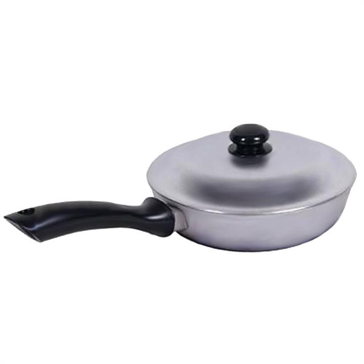 Silumin 43-1012 Aluminum frying pan, refined (200 mm) 431012