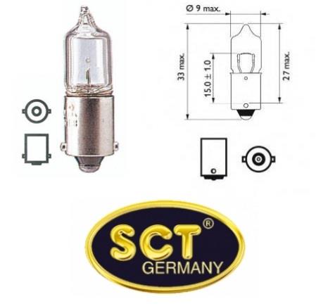 SCT 203119 Glow bulb H5W 12V 5W 203119