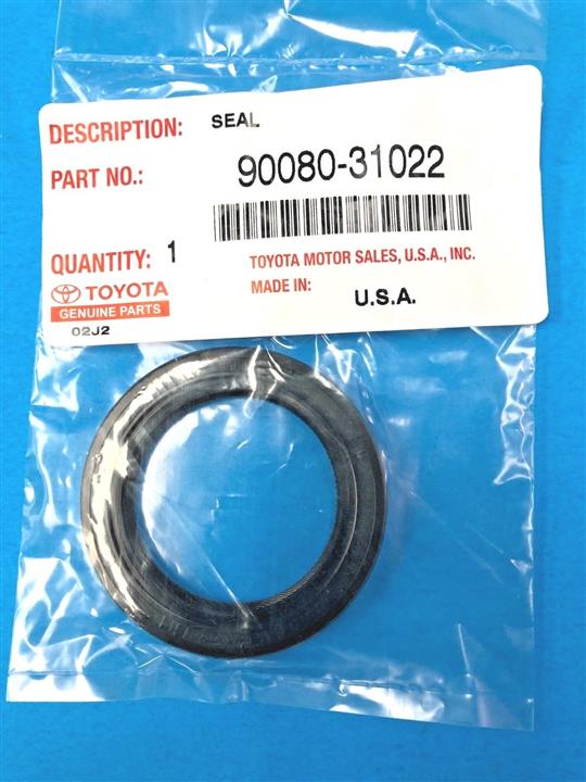 Toyota 90080-31022 Oil seal crankshaft front 9008031022