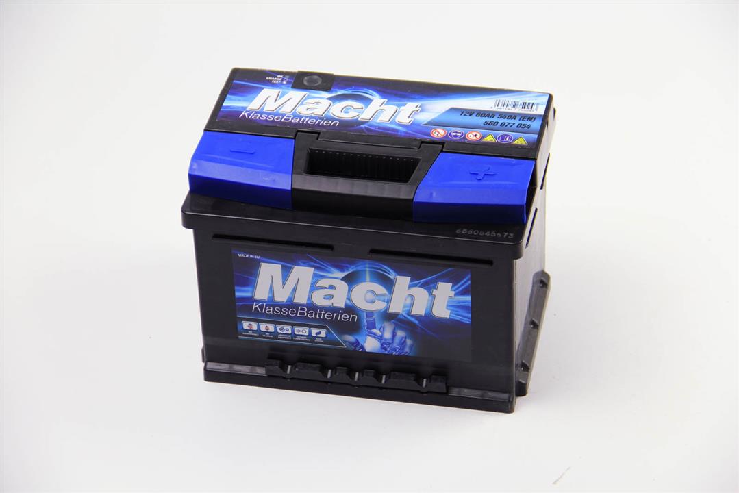 Macht 25344 Battery Macht Classic 12V 60AH 540A(EN) R+ 25344