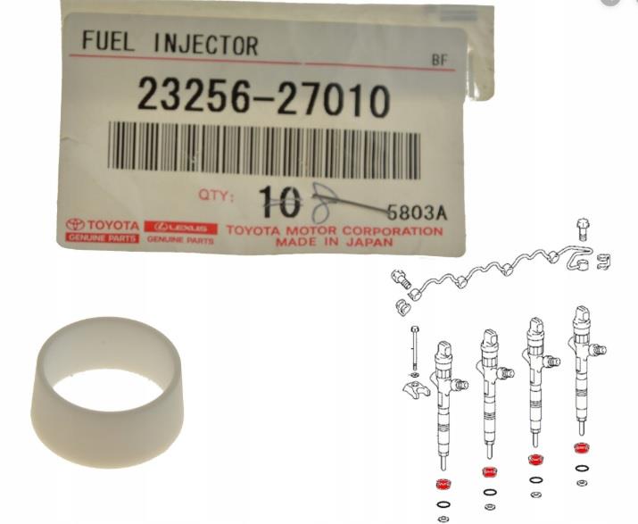 O-RING,FUEL Toyota 23256-27010