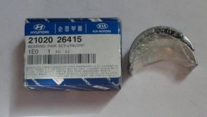 Hyundai/Kia 21020 26415 Main bearings, crankshaft, pair 2102026415