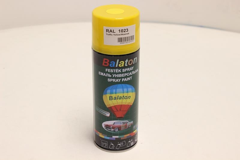 Balaton RAL1023 Universal paint RAL1023 yellow, 400 ml RAL1023