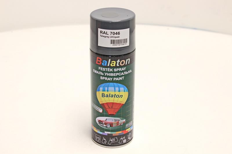 Balaton RAL7046 Universal paint RAL7046 gray, 400 ml RAL7046